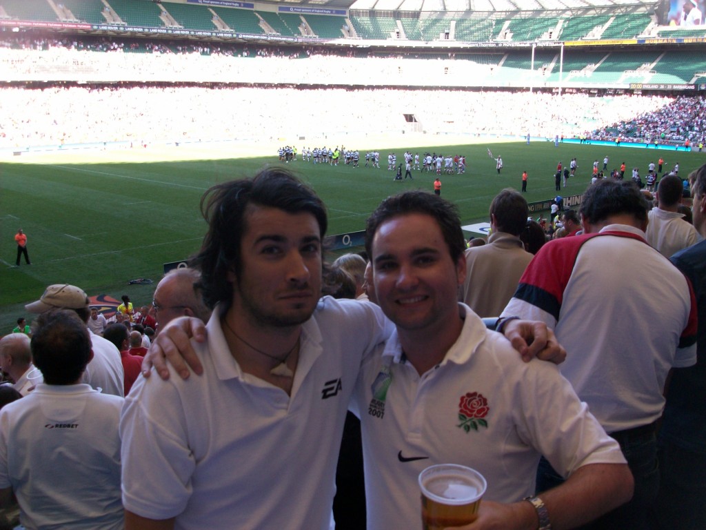 Matt and Pat: Brothers in (beer)arms..