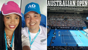 Thanks to my work, I got to check out the Australian Open for the first time this year!