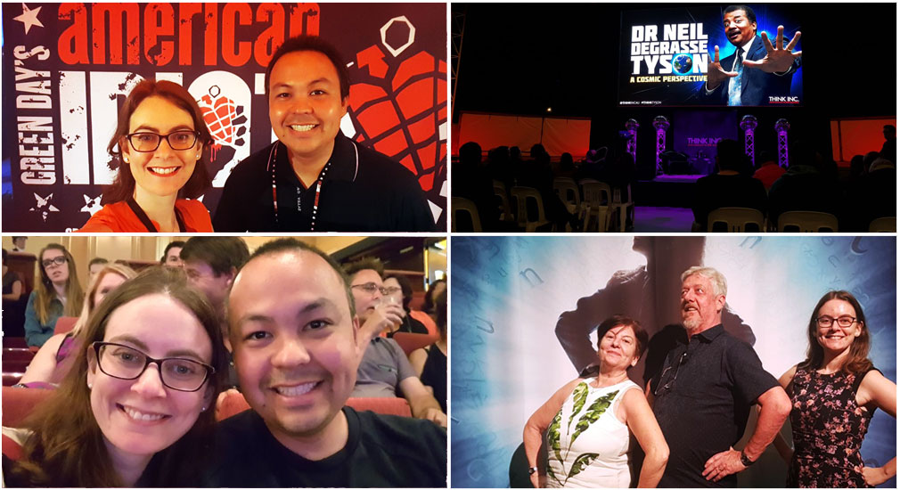 We were lucky enough to see lots of great shows in 2017 including Green Day's American Idiot, The Book of Mormon, Tim Minchin's Matilda and a lecture from Neil deGrasse Tyson.