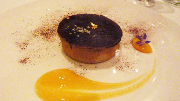 Chocolate tart - super rich and sugary. Glorious.