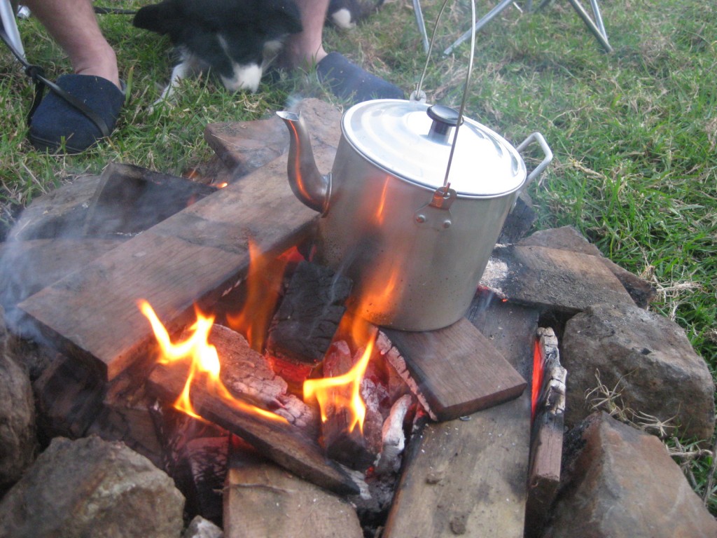 Billy, we sang as we watched and waited for it to boil.