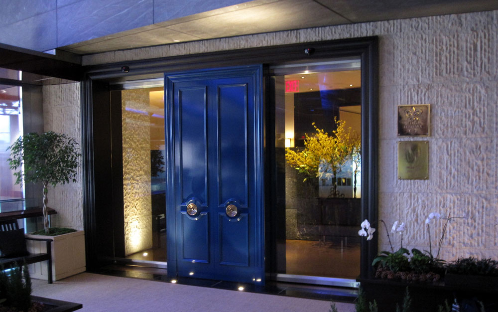 Per Se's famous and distinctive entryway