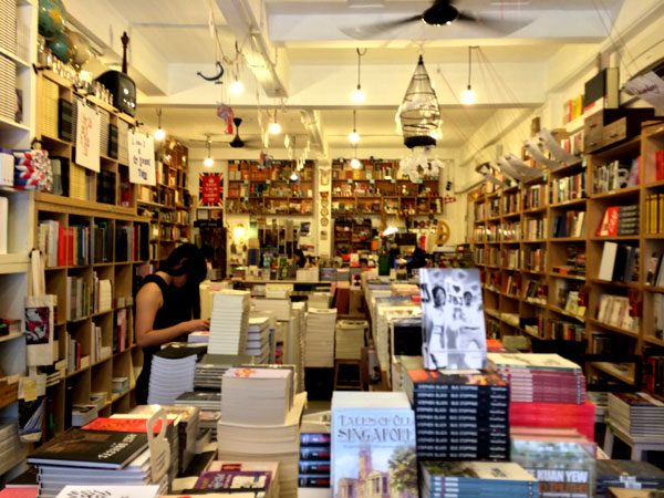 Boutique bookstore in Tiong Bahru