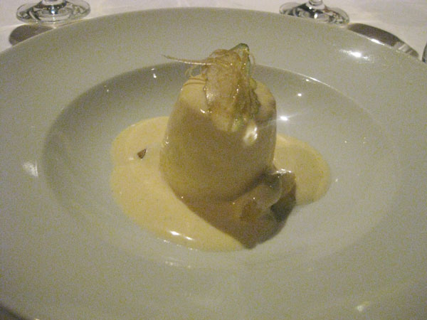 Lemon Scented Floating Island with Vanilla Bean Anglaise