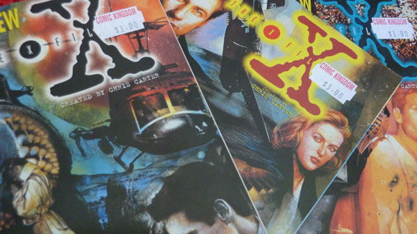 X-Files Comics - I bought a bunch of second hand X-files comics that I remember getting from Bluestones when I was a kid in Brunei